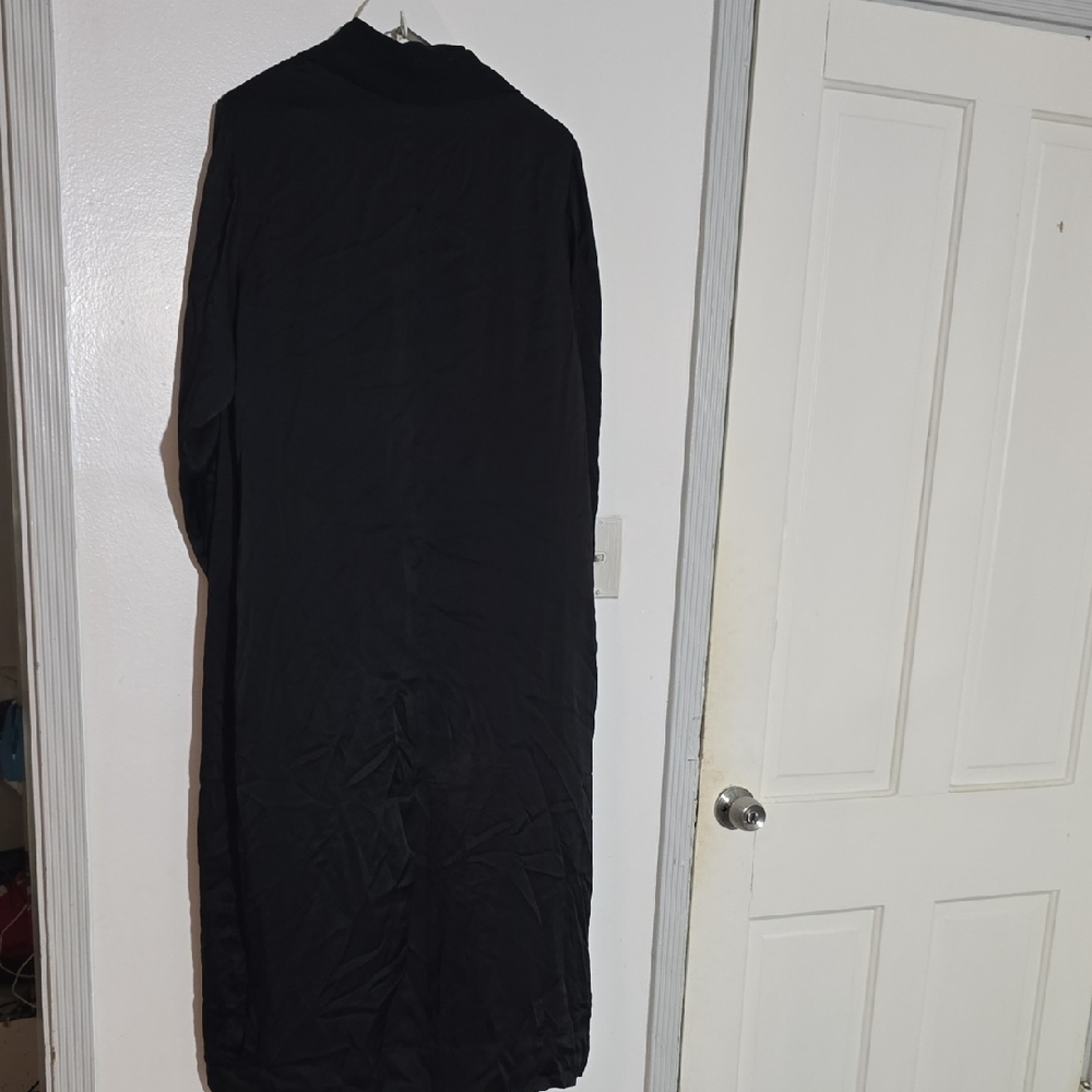 Aritzia Le Fou Wilfred Mercier jacket silk trench Size Large - Picture 8 of 12